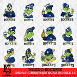 Toledo Rockets Grinch Christmas NCAA Bundle 12 Svg Eps Dxf Png File,Cricut files, Digital Download, Instant Download