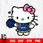 Toledo Rockets Hello Kitty Cheerleader 6 Svg Eps Dxf Png File, Digital Download, Instant Download