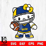 Toledo Rockets Hello Kitty sport 2 Svg Eps Dxf Png File, NCAA svg, Digital Download, Instant Download