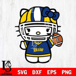 Toledo Rockets Hello Kitty sport 9 Svg Eps Dxf Png File, NCAA svg, Digital Download, Instant Download