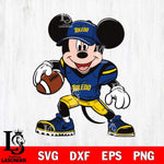 Toledo Rockets Mickey Mouse Svg Eps Dxf Png File, NCAA svg, Digital Download, Instant Download