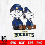 Toledo Rockets Snoopy Sport 6 Svg Eps Dxf Png File, Digital Download