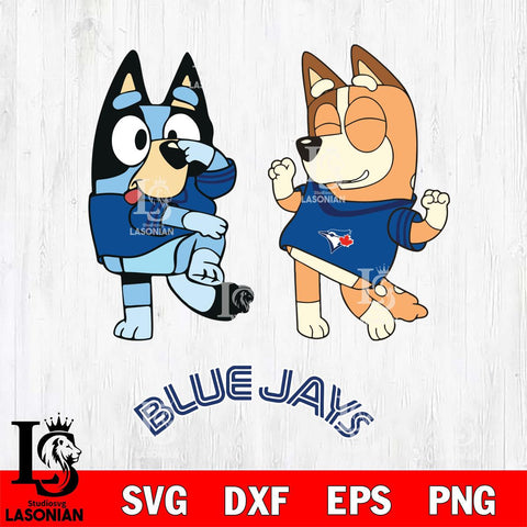 Toronto Blue Jays Bluey Chilli Sport Svg Eps Dxf Png File, Digital Download, Instant Download