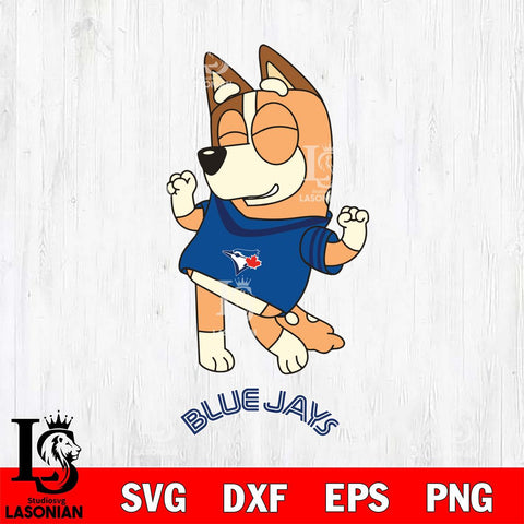 Toronto Blue Jays Chilli Dance Sport Svg Eps Dxf Png File, Digital Download, Instant Download