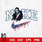 Toronto Blue Jays Ghostface Nike Svg Eps Dxf Png File, Digital Download, Instant Download