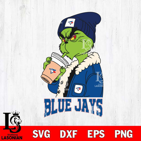 Toronto Blue Jays Grinch Bougie Football Svg Eps Dxf Png File, Digital Download, Instant Download