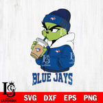 Toronto Blue Jays Grinch Bougie Sport Svg Eps Dxf Png File, Digital Download, Instant Download