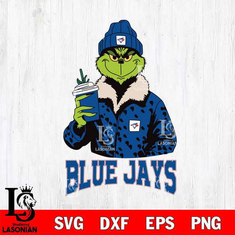 Toronto Blue Jays Grinch Leopard Svg Eps Dxf Png File, Digital Download, Instant Download