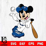 Toronto Blue Jays Mickey Svg Eps Dxf Png File, Digital Download, Instant Download