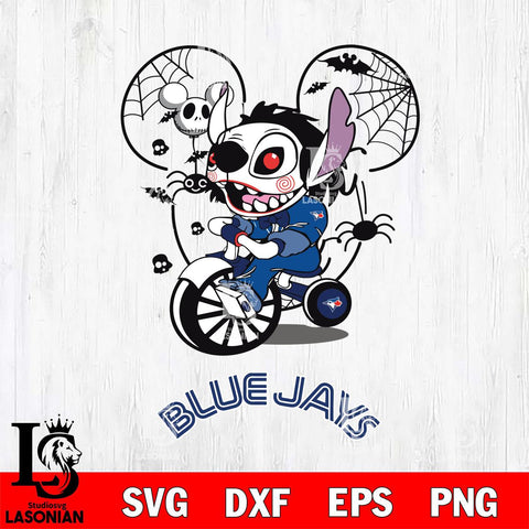 Toronto Blue Jays Stitch Jigsaws Halloween Svg Eps Dxf Png File, Digital Download, Instant Download