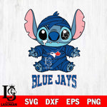 Toronto Blue Jays Stitch Mummy Svg Eps Dxf Png File, MLB svg, Digital Download, Instant Download