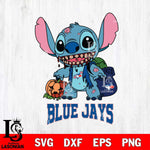 Toronto Blue Jays Stitch Zombie Svg Eps Dxf Png File, MLB svg, Digital Download, Instant Download