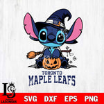 Toronto Maple Leafs Stitch witch Svg Eps Dxf Png File, NHL svg, Digital Download, Instant Download