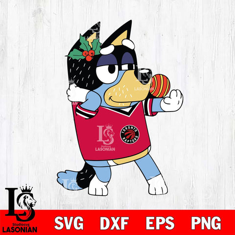 Toronto Raptors Bandit Heeler Christmas Svg Eps Dxf Png File, Digital Download, Instant Download