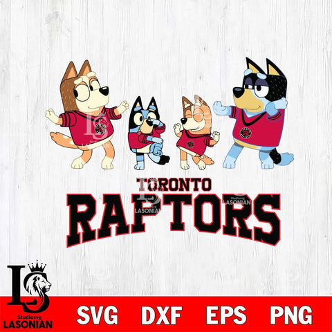 Toronto Raptors Bluey Dance Squats Svg Eps Dxf Png File, Digital Download, Instant Download