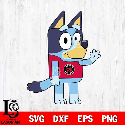 Toronto Raptors Bluey sport 5 Svg Eps Dxf Png File, Digital Download, Instant Download