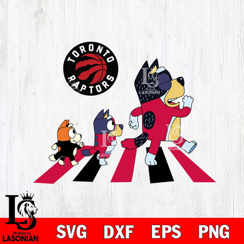 Toronto Raptors Bluey sport 6 Svg Eps Dxf Png File, Digital Download, Instant Download