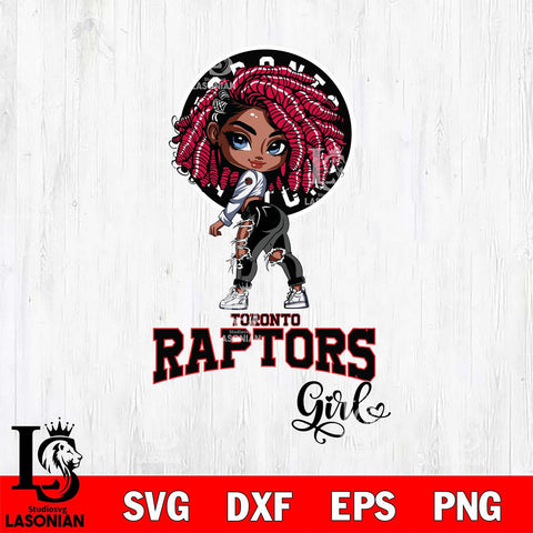 Toronto Raptors Fan Girl Svg Eps Dxf Png File, Digital Download, Instant Download