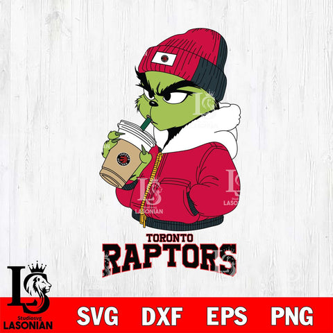 Toronto Raptors Grinch Bougie Christmas Cut Files Cricut, Svg Dxf Eps Png file , Silhouette