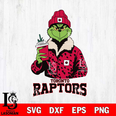 Toronto Raptors Grinch Christmas Cut Files Cricut, Svg Dxf Eps Png file , Silhouette