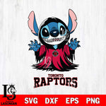 Toronto Raptors Stitch Ghost Svg Eps Dxf Png File, NBA svg, Digital Download, Instant Download