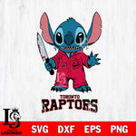 Toronto Raptors Stitch Horror 2 Svg Eps Dxf Png File, NBA svg, Digital Download, Instant Download