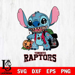 Toronto Raptors Stitch Zombie Svg Eps Dxf Png File, NBA svg, Digital Download, Instant Download