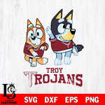 Troy Trojans Bluey Chilli Mode Dance Svg Eps Dxf Png File, Digital Download, Instant Download