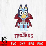 Troy Trojans Bluey Dracula Halloween Svg Eps Dxf Png File, Digital Download, Instant Download