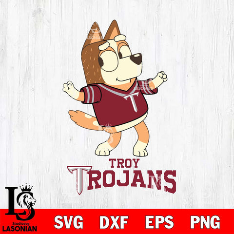 Troy Trojans Chilli Dance Svg Eps Dxf Png File, Digital Download, Instant Download