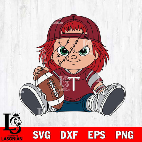 Troy Trojans Chucky Horror 11 Svg Eps Dxf Png File, NCAA svg, Digital Download, Instant Download