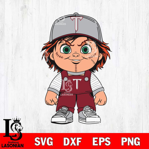 Troy Trojans Chucky Horror Svg Eps Dxf Png File, NCAA svg, Digital Download, Instant Download