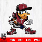 Troy Trojans Donal Duck Svg Eps Dxf Png File, NCAA svg, Digital Download, Instant Download