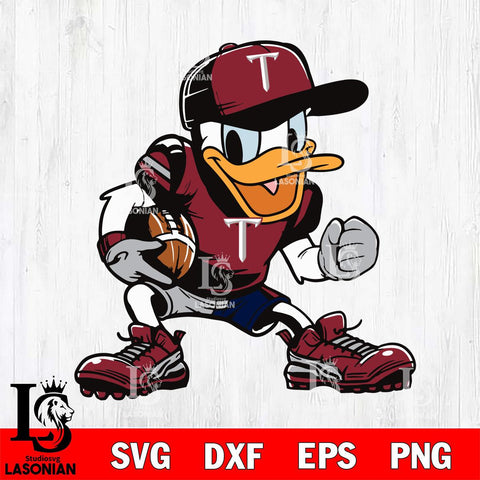 Troy Trojans Donal Duck Svg Eps Dxf Png File, NCAA svg, Digital Download, Instant Download