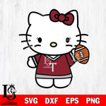 Troy Trojans Hello Kitty sport 7 Svg Eps Dxf Png File, NCAA svg, Digital Download, Instant Download