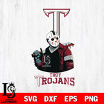 Troy Trojans Jason Voorhees 10 Svg Eps Dxf Png File, Digital Download