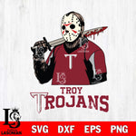 Troy Trojans Jason Voorhees 11 Svg Eps Dxf Png File, Digital Download