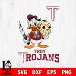 Troy Trojans Jason Voorhees 12 Svg Eps Dxf Png File, Digital Download