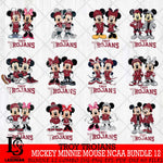 Troy Trojans Mickey Minnie Mouse NCAA Bundle 12 Svg Eps Dxf Png File, Bundle NCAA svg , File Cut , Digital Download , Instant Download, Cut Svg Files