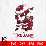 Troy Trojans Santa Claus Ugly Svg dxf eps png pdf file,NCAA svg,Digital Download,Cricut file