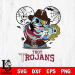 Troy Trojans Stitch Freddy Krueger Halloween Svg Eps Dxf Png File, Digital Download, Instant Download