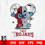 Troy Trojans Stitch Horror Halloween 2 Svg Eps Dxf Png File, Digital Download, Instant Download