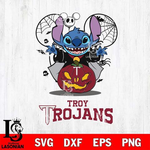 Troy Trojans Stitch Horror Halloween Svg Eps Dxf Png File, Digital Download, Instant Download