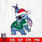 Tulane Green Wave Disney Lilo & Stitch Christmas Svg Eps Dxf Png File, Digital Download, Instant Download