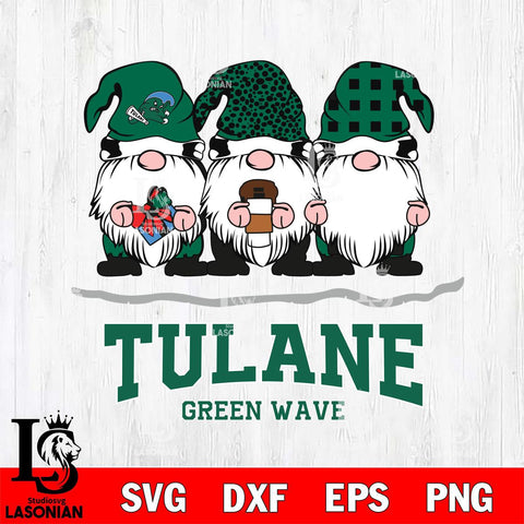 Tulane Green Wave Gnomes Coffee Svg Eps Dxf Png File, Digital Download, Instant Download