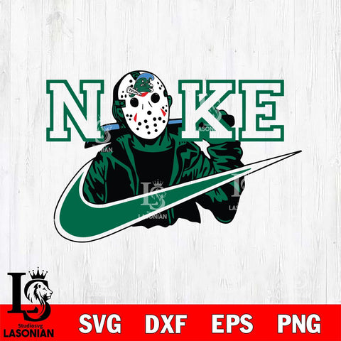 Tulane Green Wave Jason Voorhees Nike Svg Eps Dxf Png File, Digital Download, Instant Download