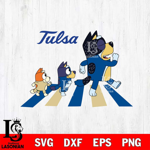 Tulsa Golden Hurricane Bluey 6 Svg Eps Dxf Png File, Digital Download, Instant Download