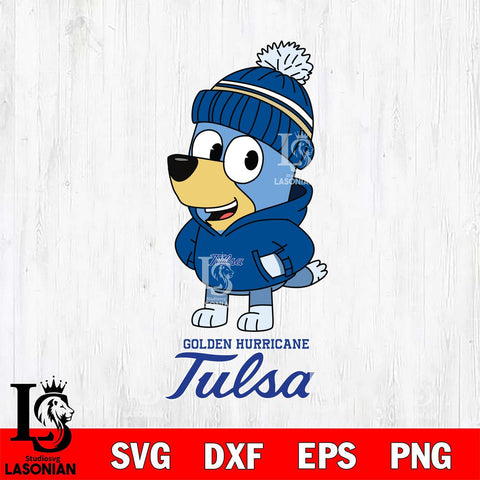 Tulsa Golden Hurricane Bluey Hoodie Sport Svg Eps Dxf Png File, Digital Download ,Instant Download, Cricut File