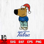 Tulsa Golden Hurricane Chill Guy Christmas Svg Eps Dxf Png File,NCAA Svg Files,Chill Guy svg ,Digital Download ,Instant Download, Cricut File