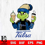 Tulsa Golden Hurricane Grinch 2 coffee Svg Eps Dxf Png File, Digital Download, Instant Download